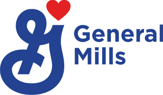 General Mills logo with a heart